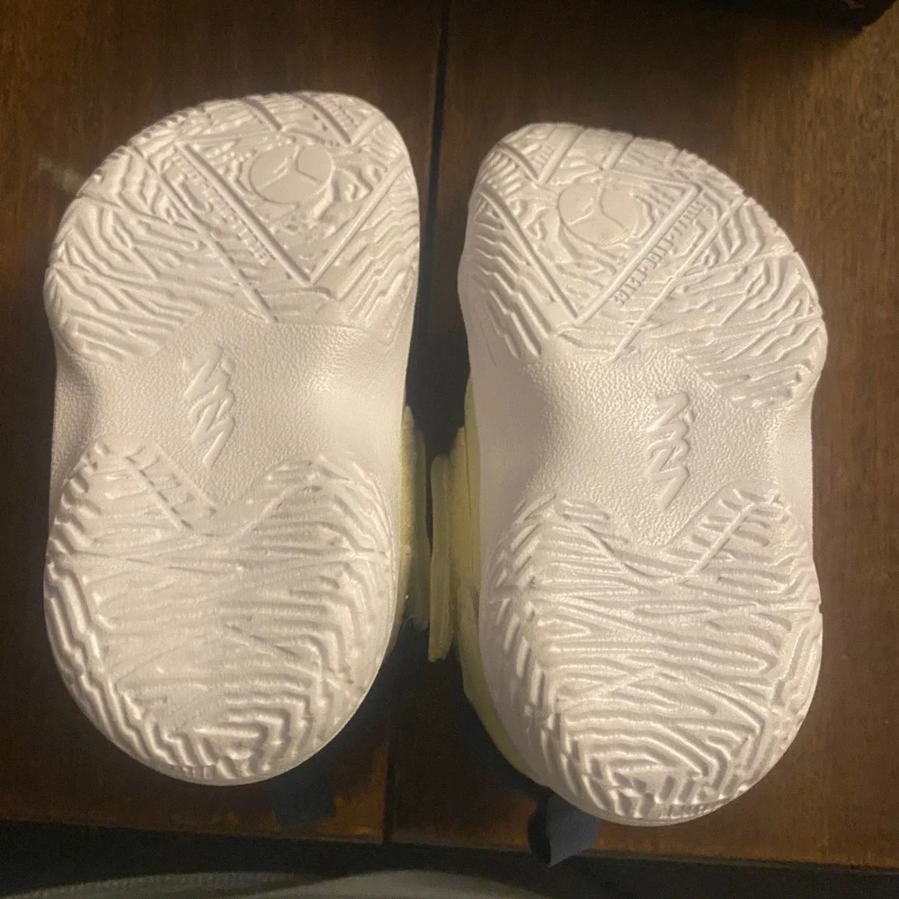 Nike Jordan Zion 1‎ TD Toddler Shoes Fossil Midnight Navy White DC2023 241 Sz 5c - Picture 3 of 4